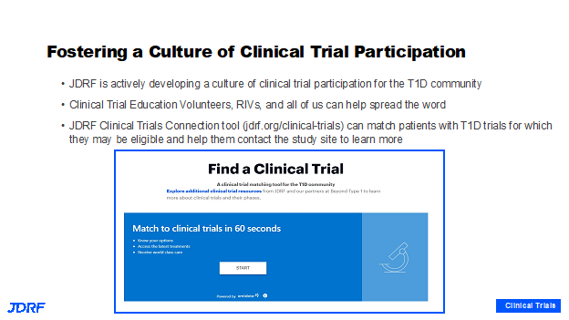 Fostering Clinical Trial Participation