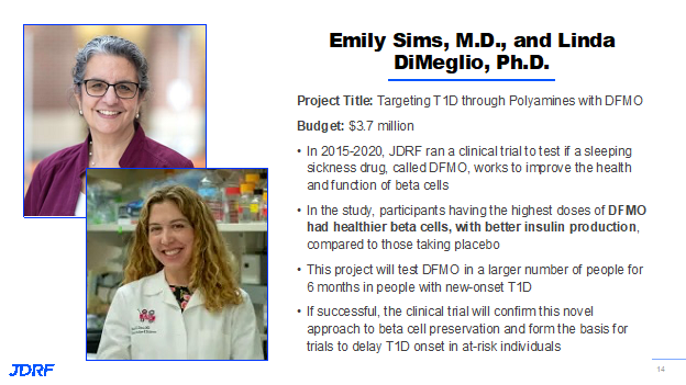 Emily Sims, MD and Linda DiMeglio PhD