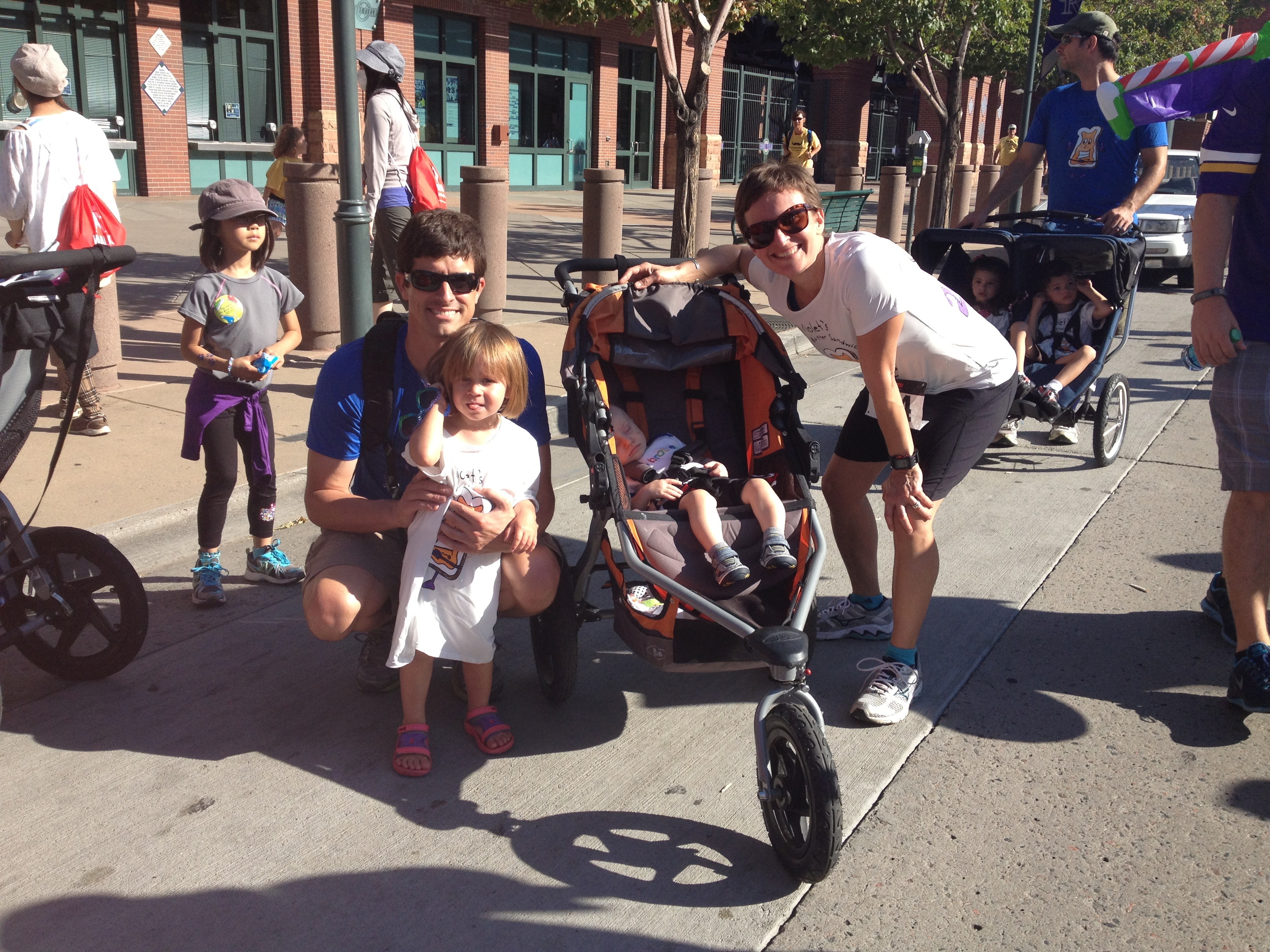 Violet’s Peanut Butter Sandwiches at the 2013 Walk to Cure Diabetes