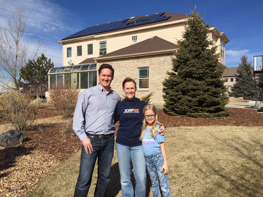 Team Ella’s Crew goes Solar for Breakthrough T1D