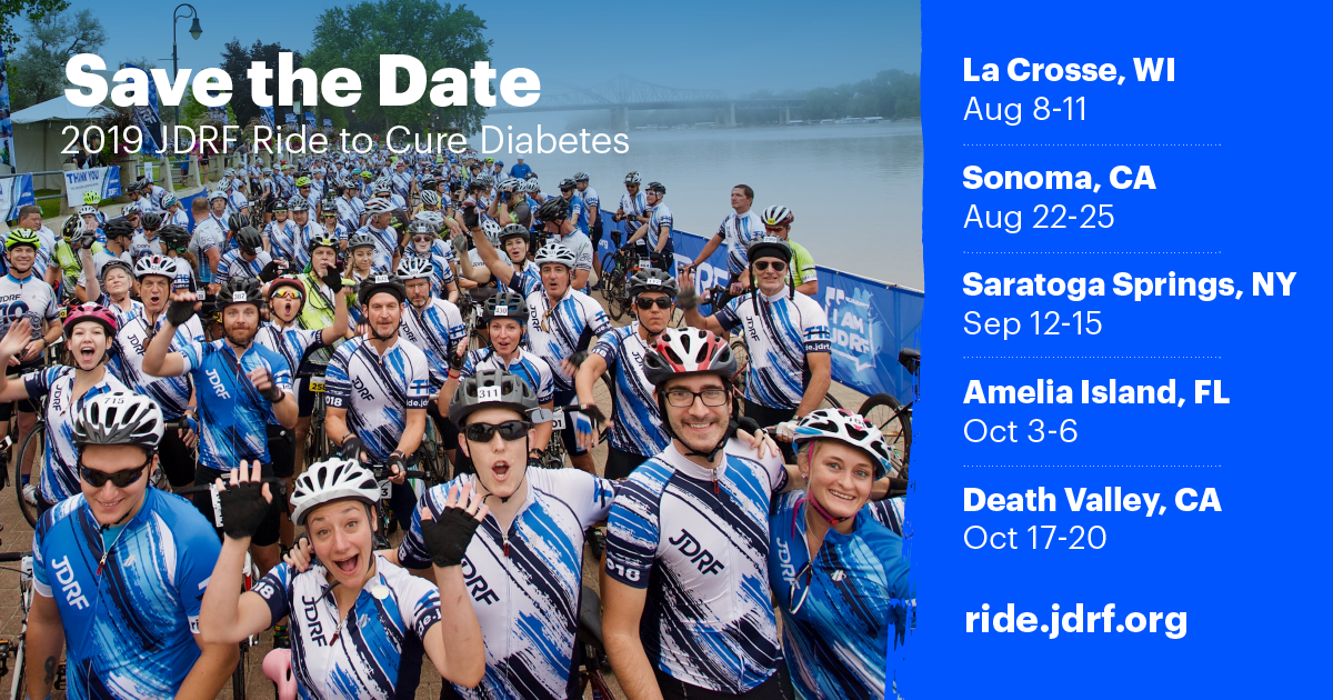 2019 Ride Dates and Locations