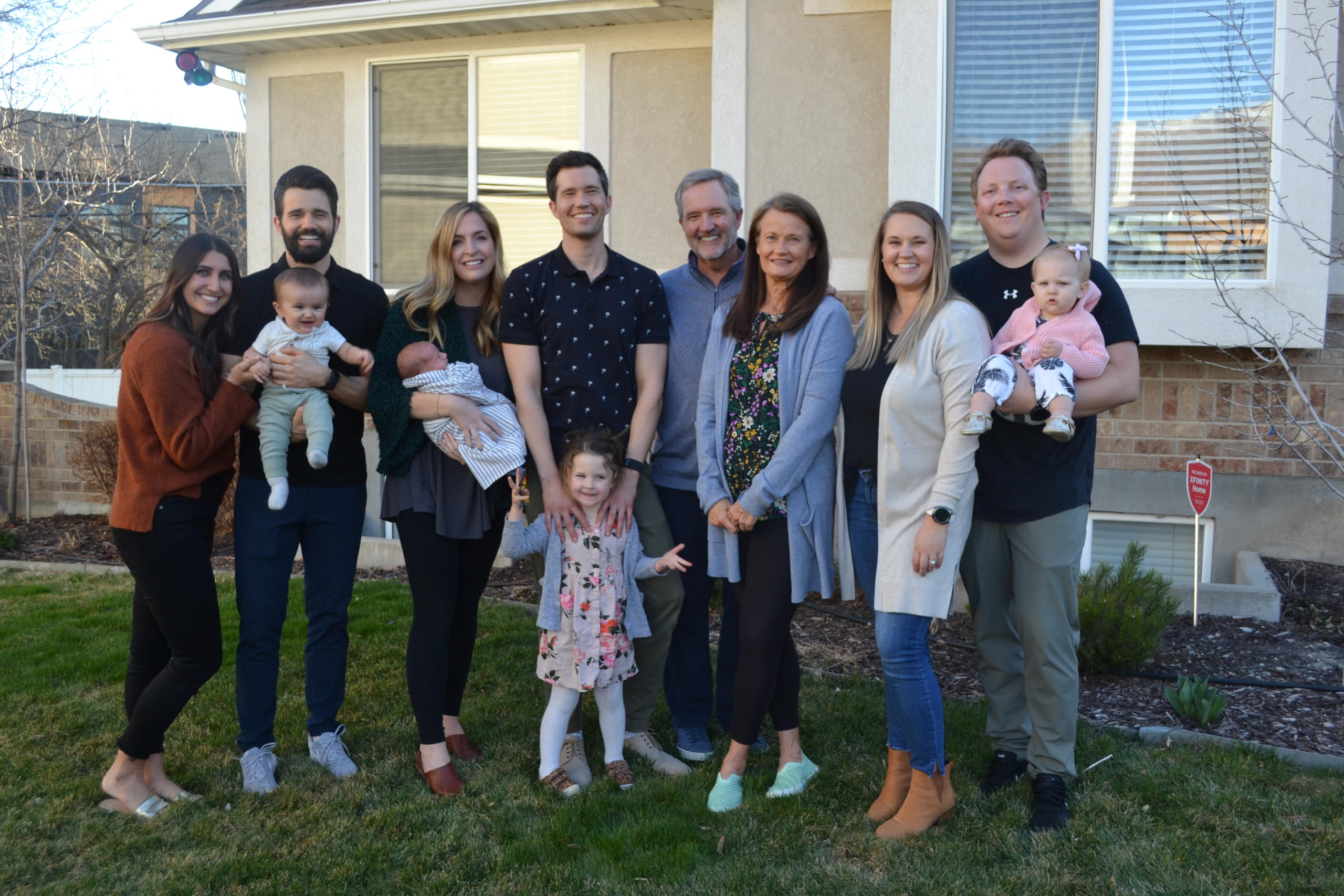 Bailey, Jackson, Rome, Brittany, Sam, Hazel, Taft, Mark, Lisa, Annie, James & Hallie