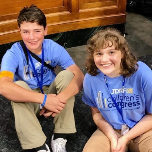 Two NE kids travel to D.C. to advocate for T1D research!