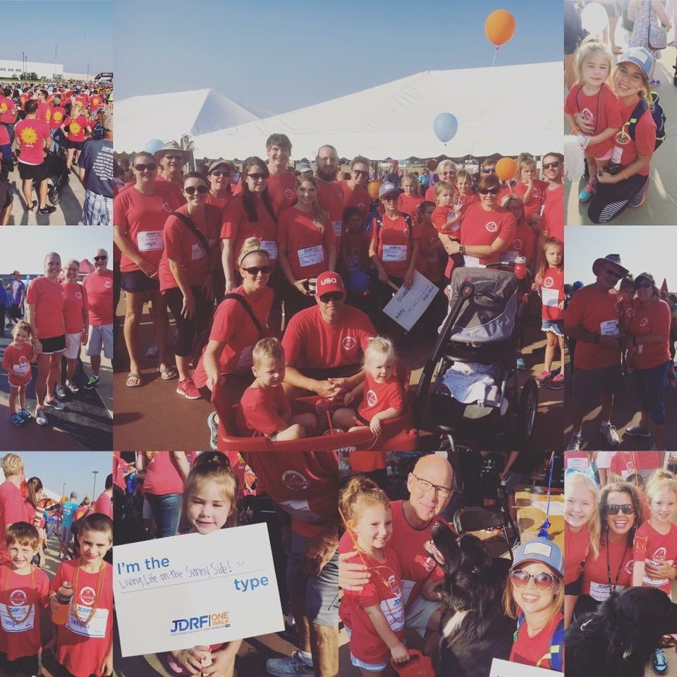 Breakthrough T1D One Walk Spotlight – Live Life on the Sunny Side