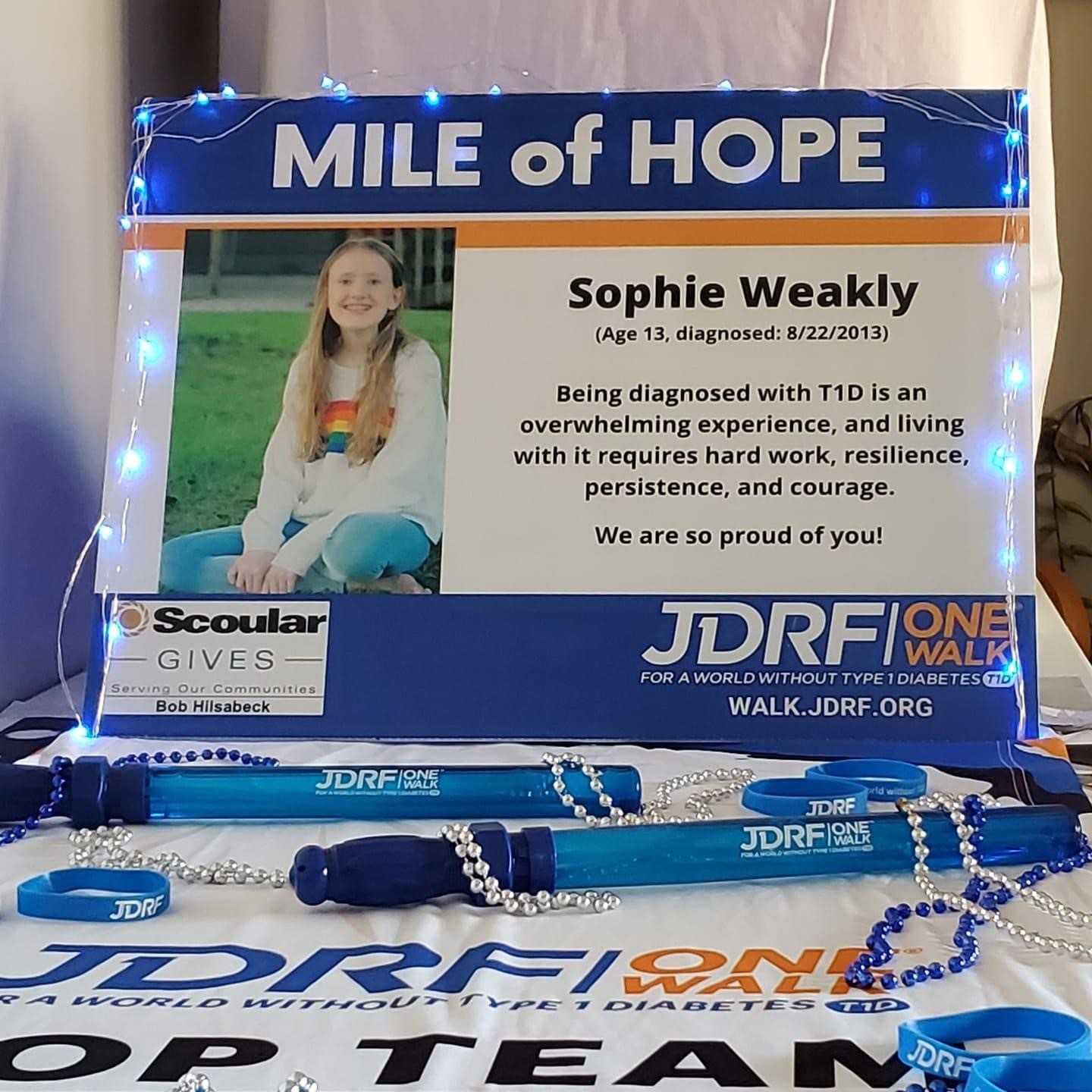 Breakthrough T1D One Walk Mile of Hope