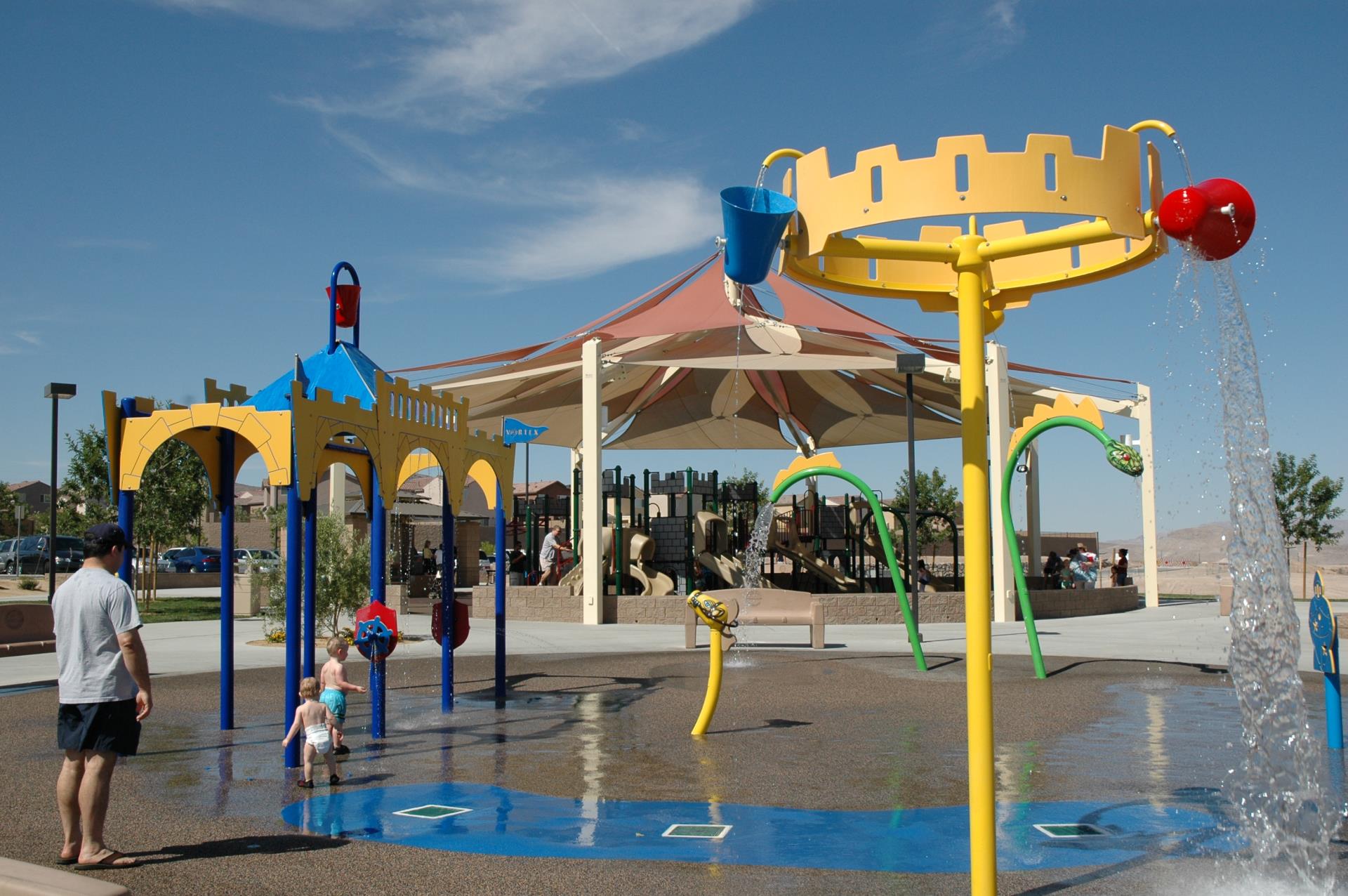 T1D Family Meetup at Reunion Trails Park Splash Pad