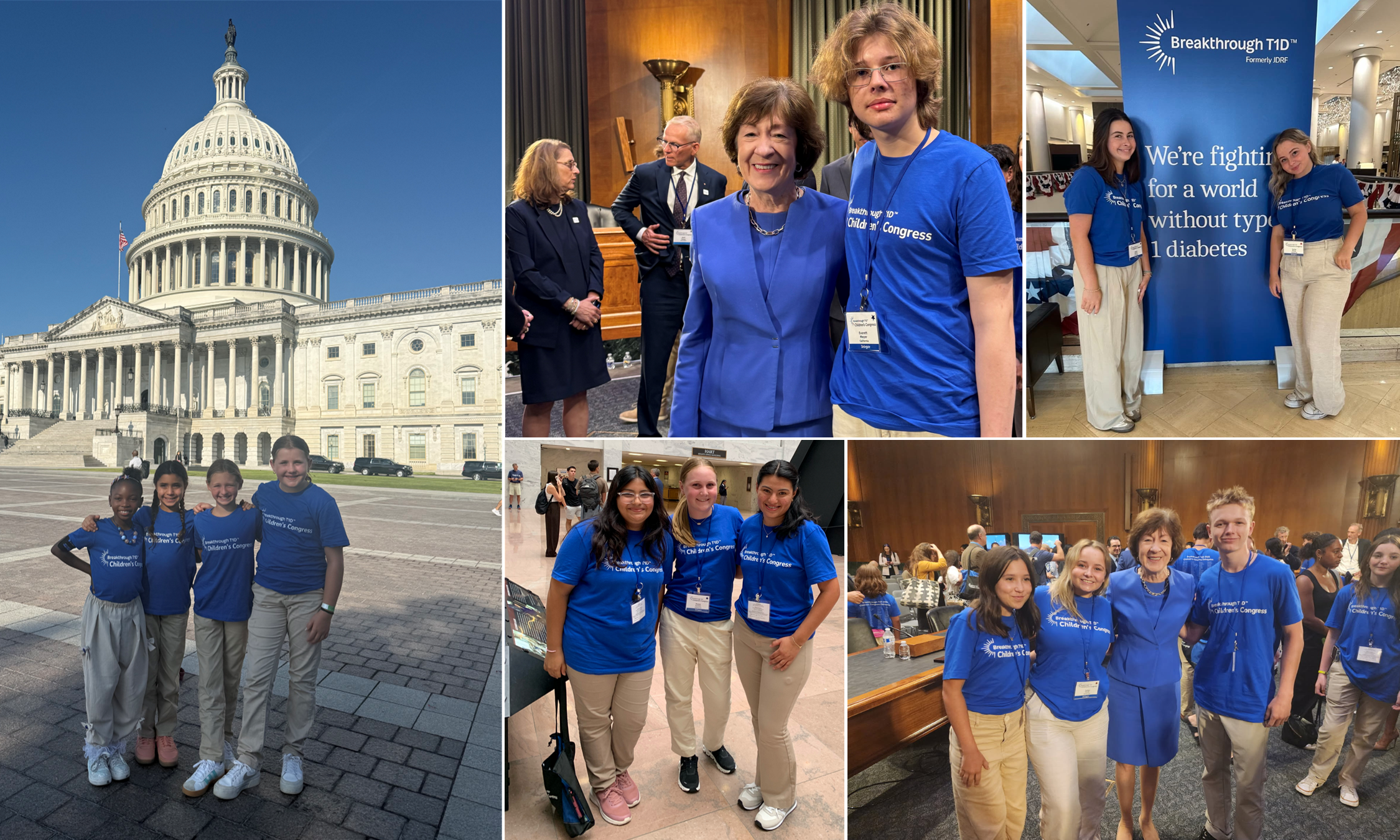 Breakthrough T1D Children’s Congress NorCal Delegates Return from Washington D.C.