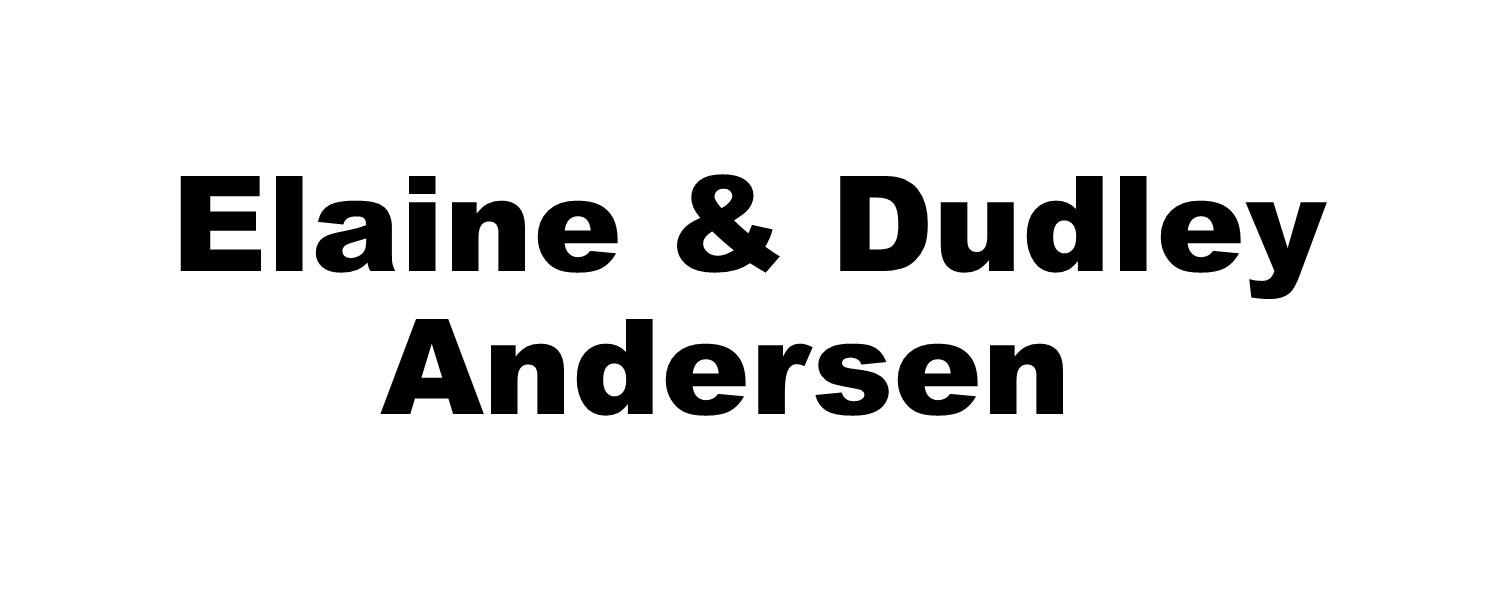 Elaine and Dudley Andersen