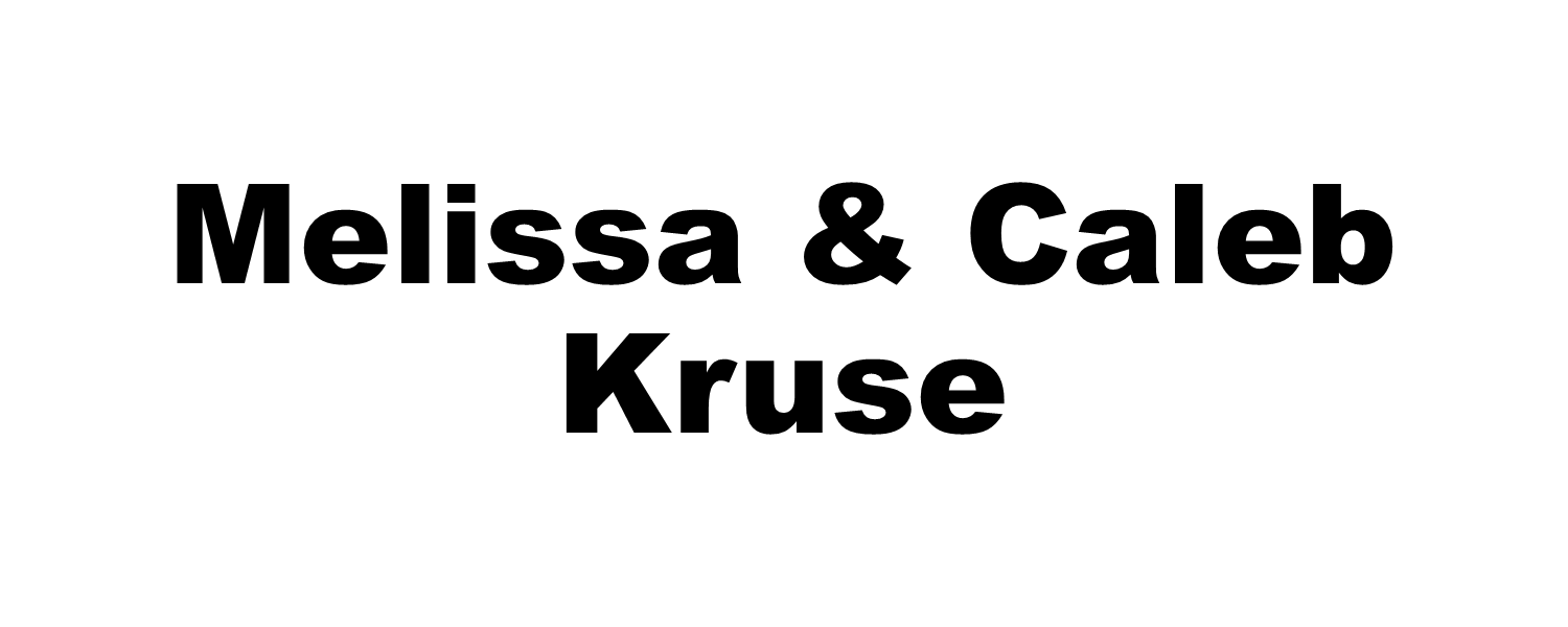 Caleb and Melissa Kruse