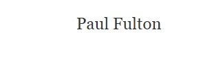 Paul Fulton