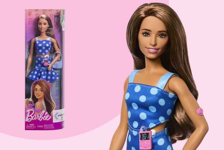 Introducing the Barbie doll with type 1 diabetes (T1D)!