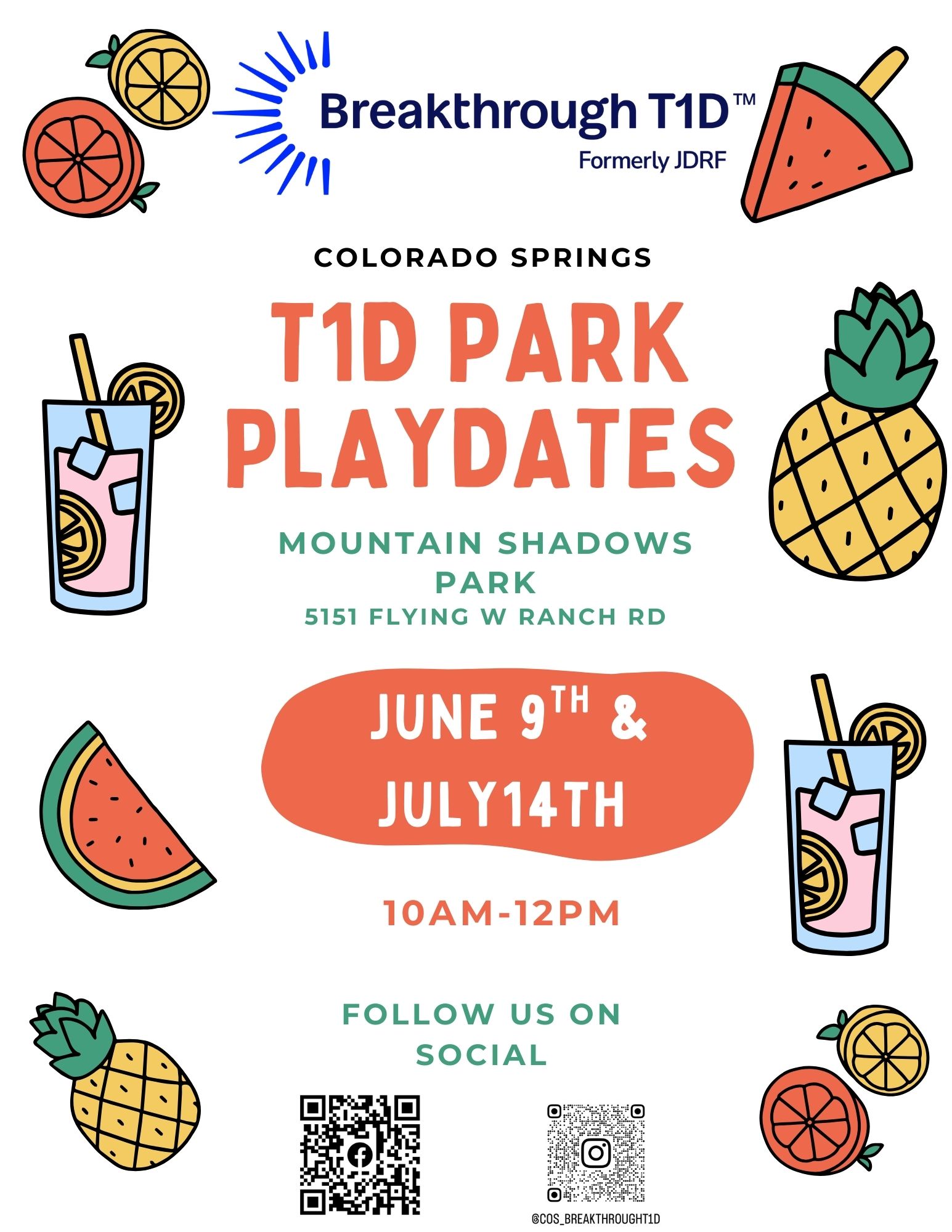 Colorado Springs July Park Playdate