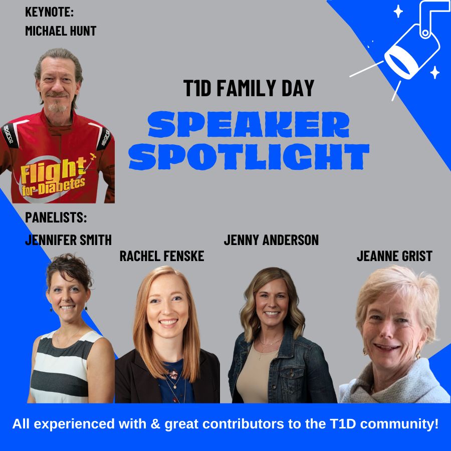 T1D Family Day – Speaker Spotlight!