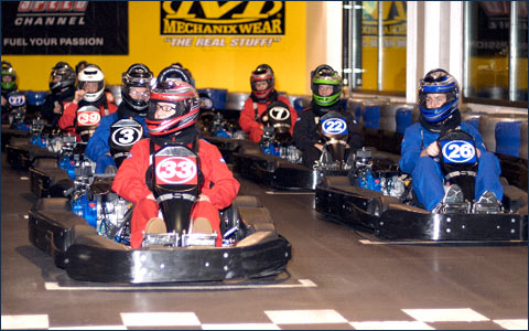 Join INDYCAR Driver Charlie Kimball for an Afternoon of Go Kart Racing