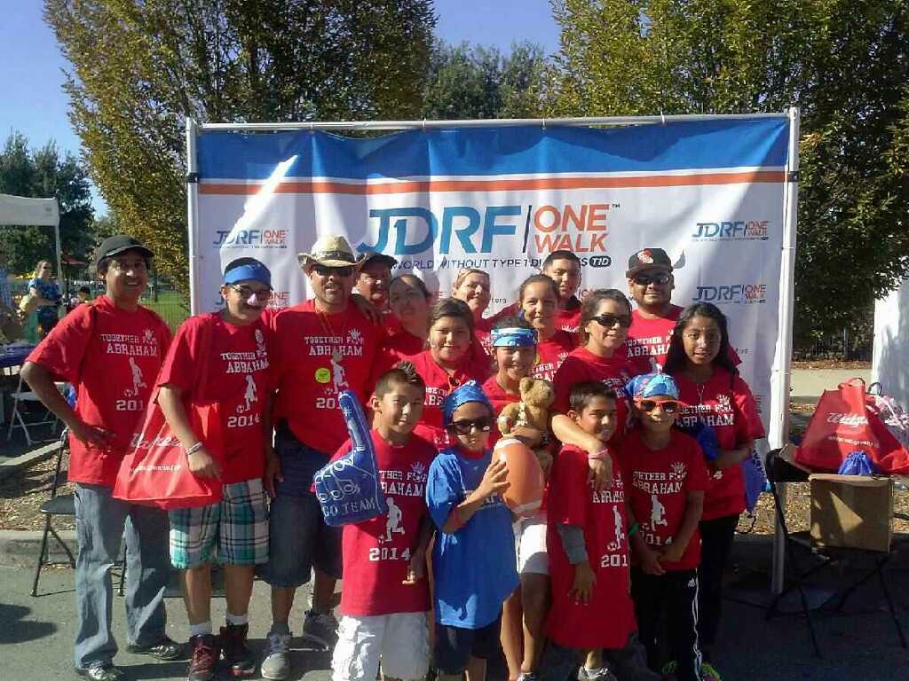 Breakthrough T1D One Walk Team Spotlight – Together for Abraham