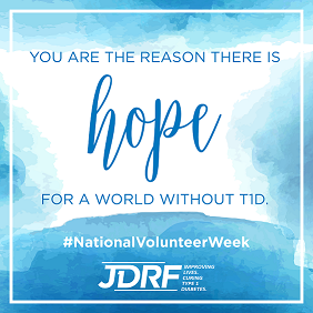 Thank You Breakthrough T1D Volunteers!