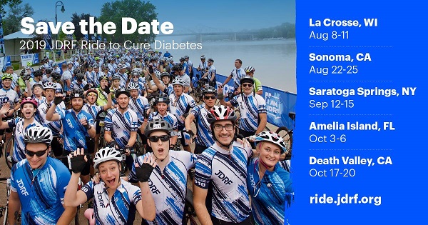 Ride to Cure Diabetes coming to Northern California in 2019!