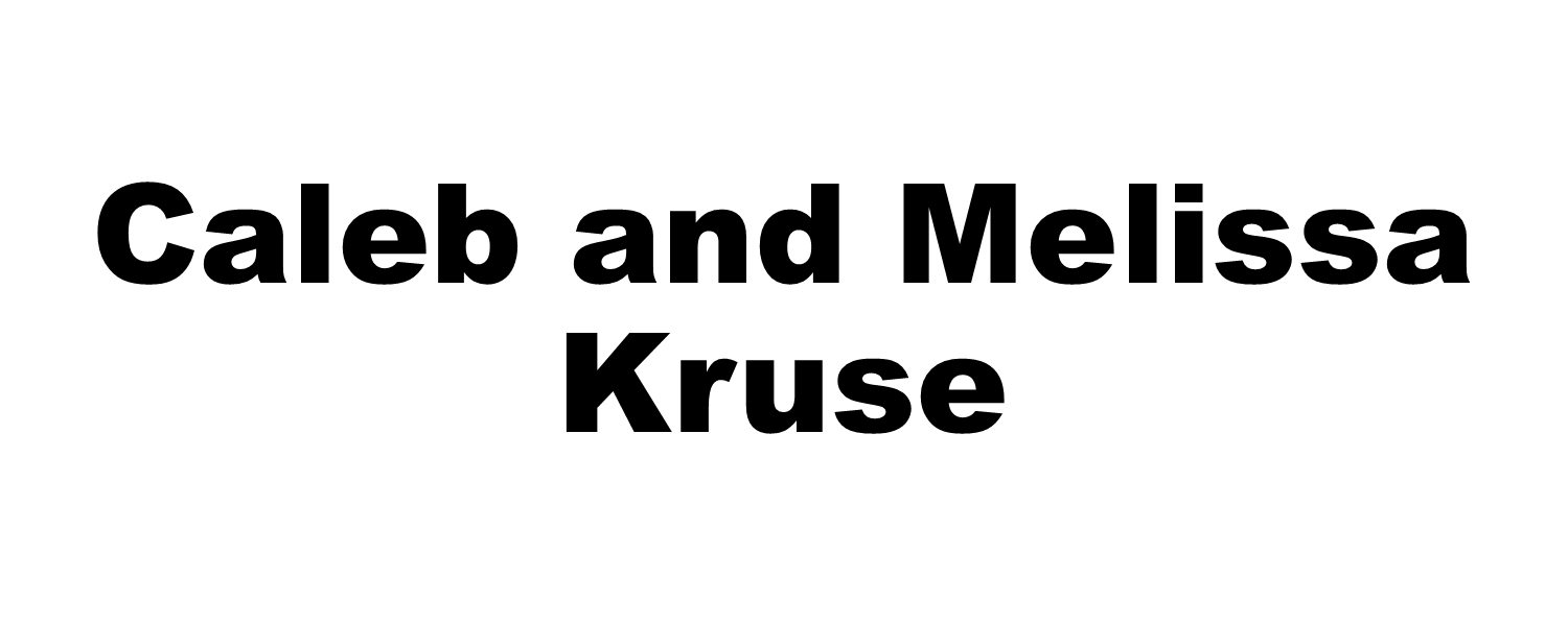 Caleb and Melissa Kruse