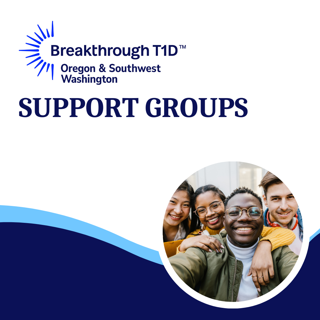 *NEW DATE* Oregon/Southwest Washington T1D Adult Meet Up (Virtual)