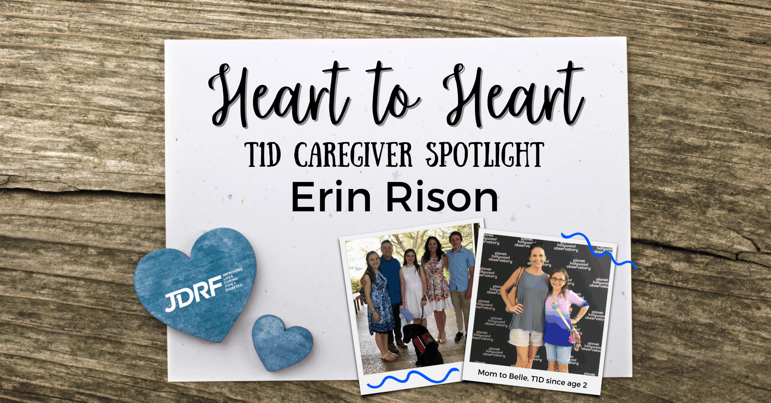 Heart to Heart: T1D Caregiver Spotlight – Erin Rison