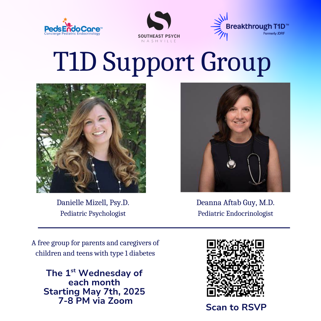 Support Group for T1D Caregivers