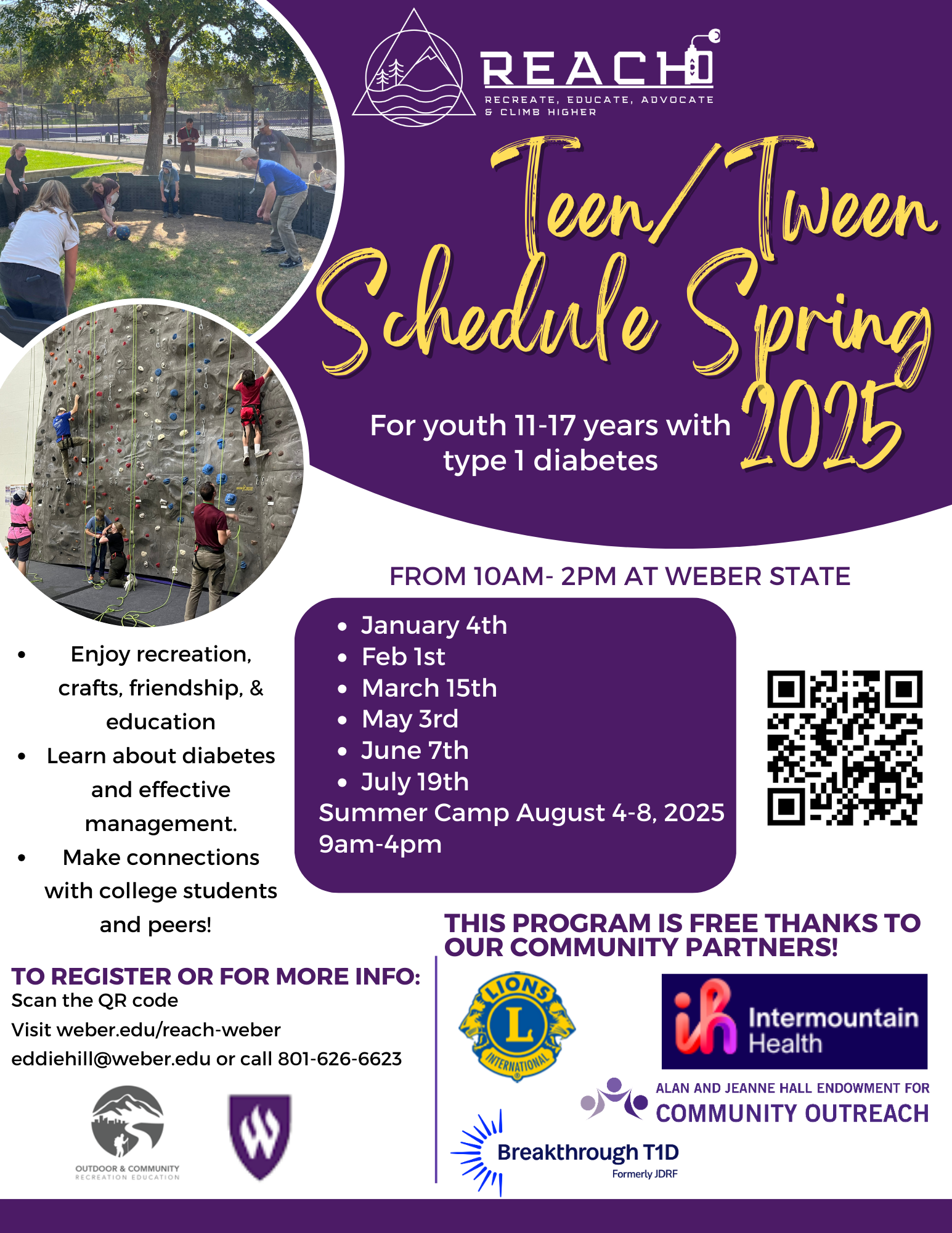 REACH: Tween/Teen Diabetes June Hangout