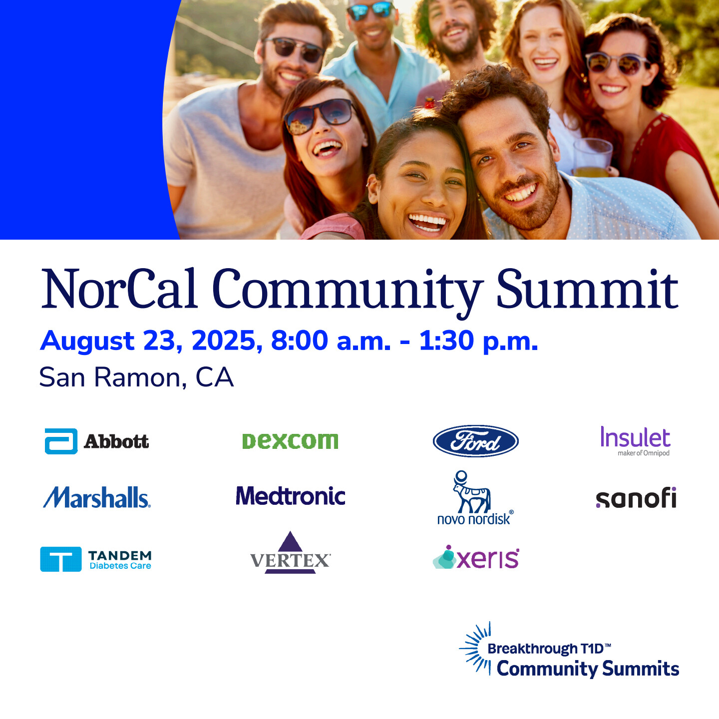 Breakthrough T1D Community Summit – Northern CA