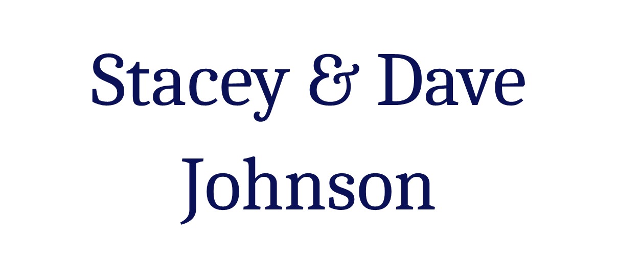 Stacey and Dave Johnson