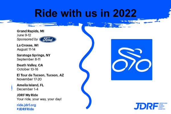 2022 Breakthrough T1D Ride to Cure is Back IN-PERSON!