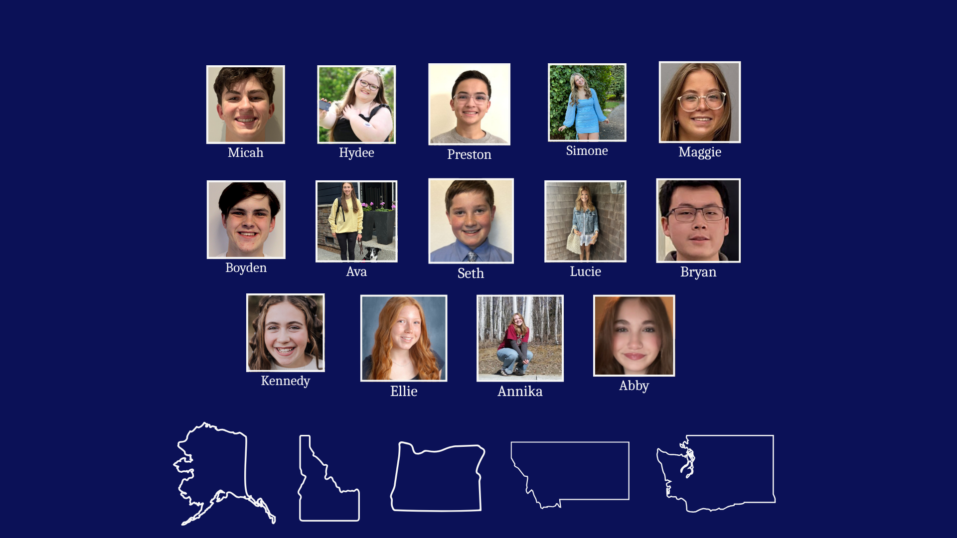 Meet our 2025 Pacific Northwest Children’s Congress Delegates!