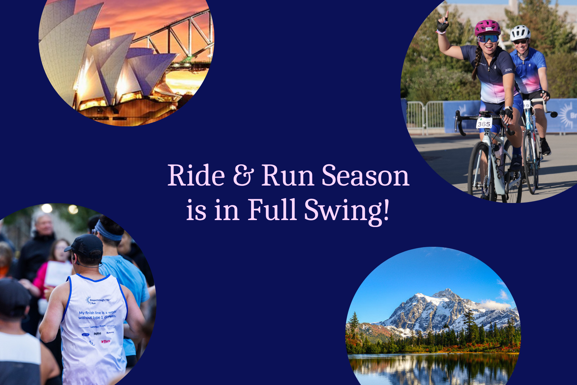 2026 Breakthrough T1D Ride & Run Programs