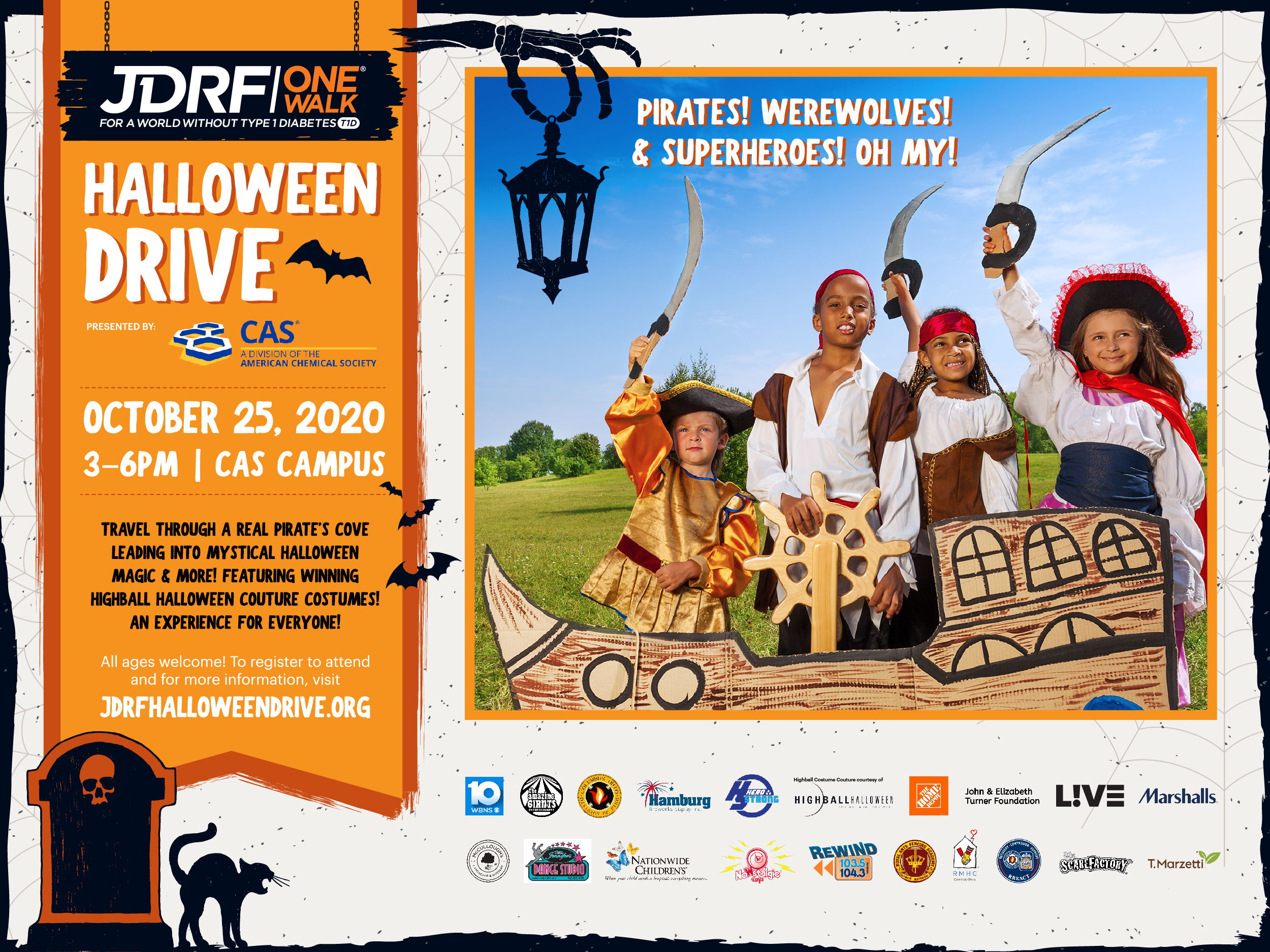 Breakthrough T1D Reimagines 2020 One Walk to a Thrilling Mystical Halloween Drive for All – In Person, but Distanced