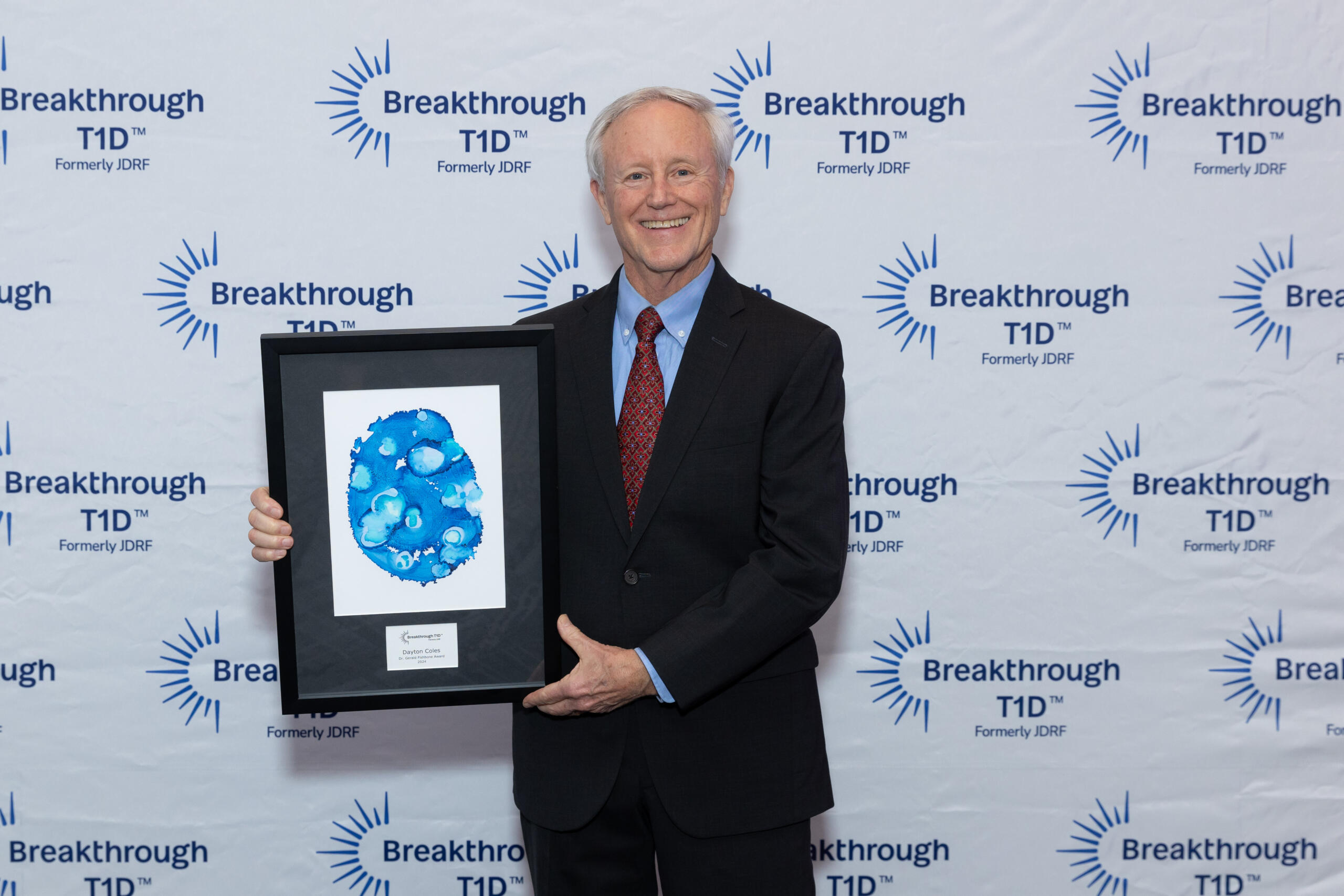 Dayton Coles Wins Award for Longstanding Volunteerism at Breakthrough T1D