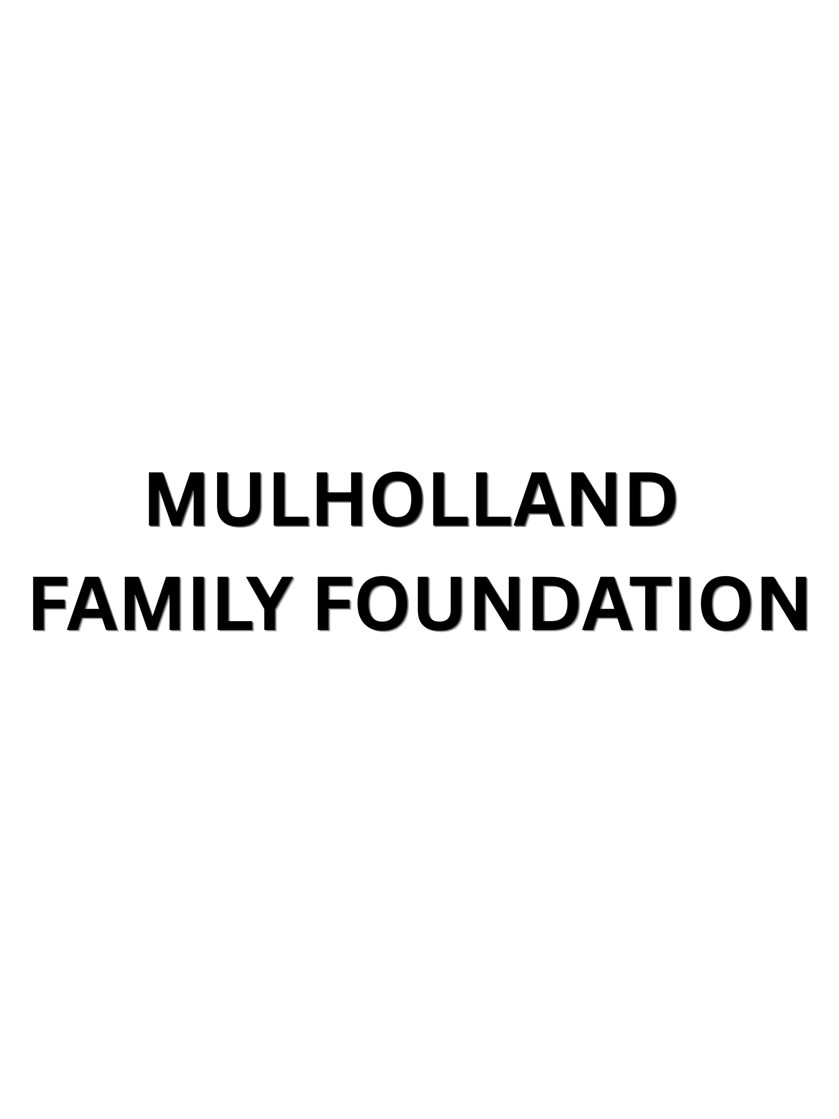 Mulholland Family Foundation