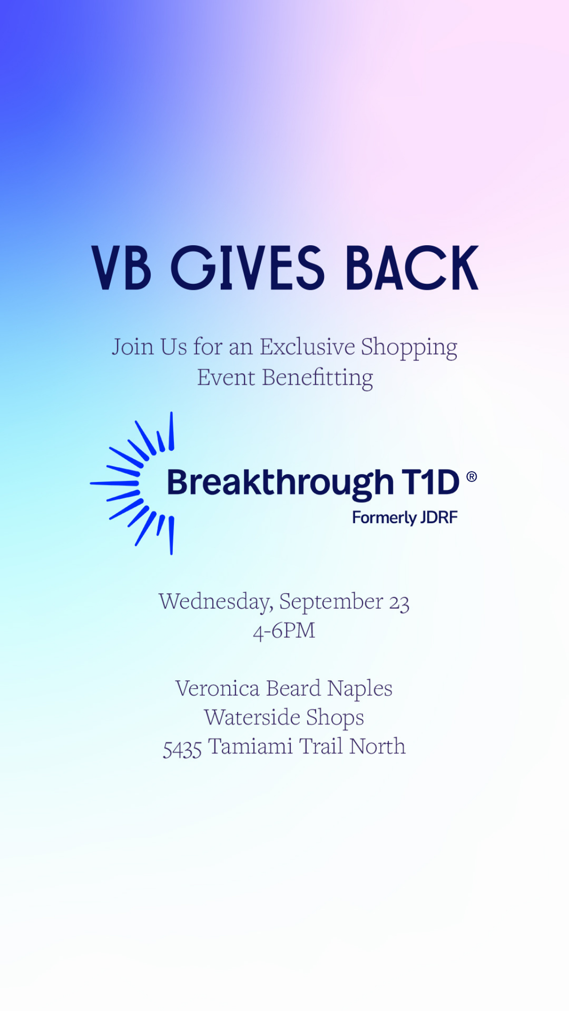Veronica Beard Gives Back