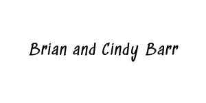 Cindy and Brian Barr