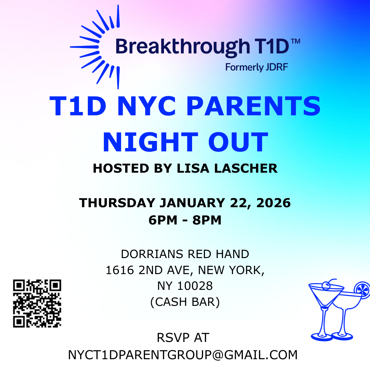 T1D NYC Parents Night Out