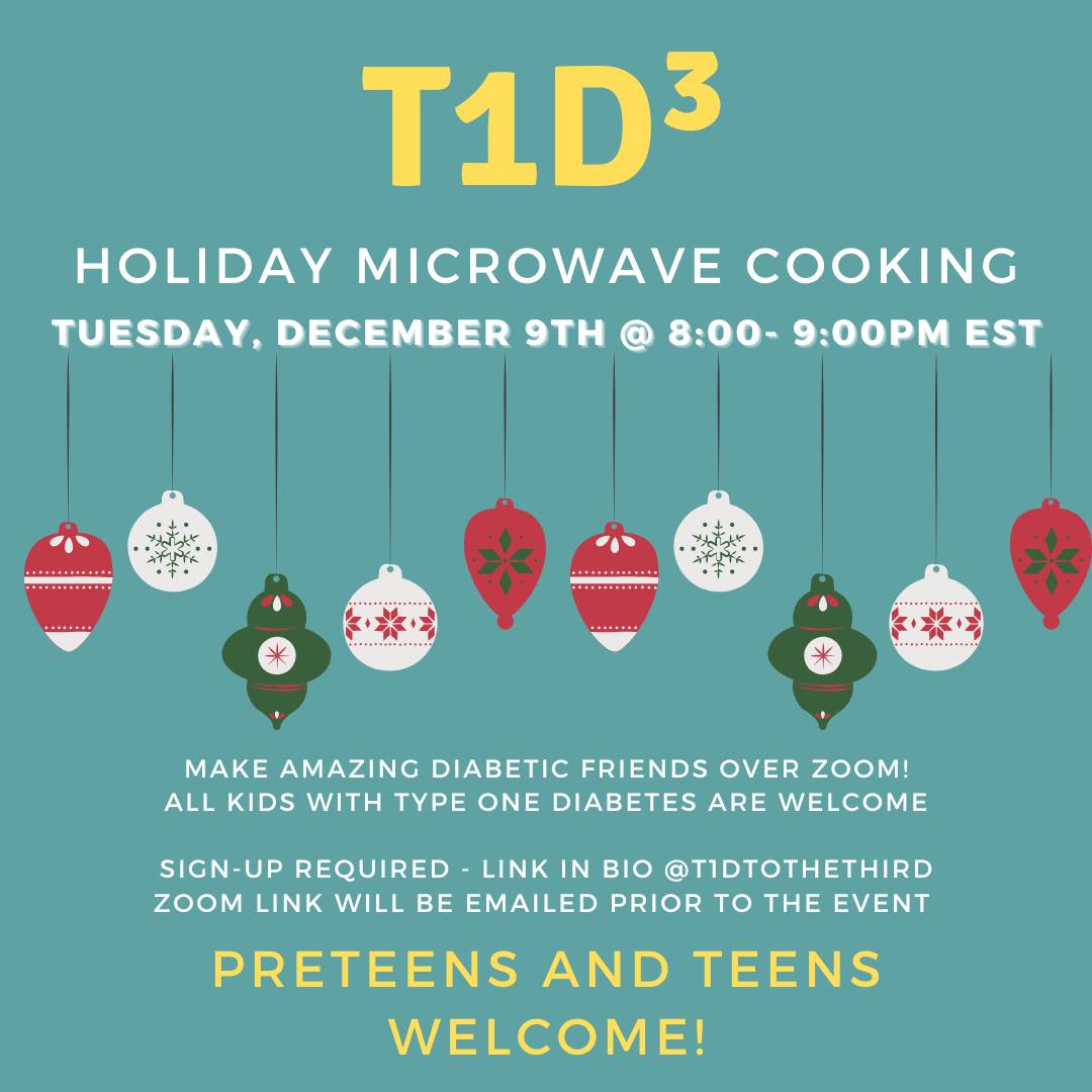 T1D To The Third: Holiday Microwave Cooking