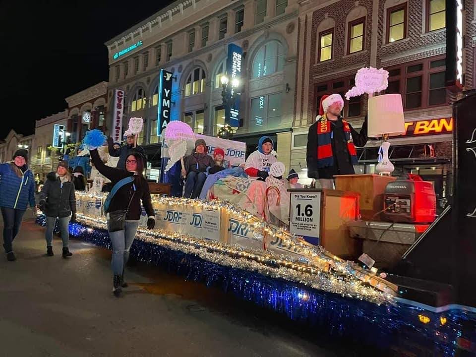 Breakthrough T1D at the 53rd Annual Holiday Parade in Schenectady