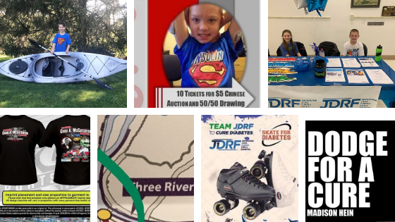 Awesome Breakthrough T1D Fundraisers from YOU!