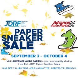 Stop by Your Local Advance Auto Parts & Support Breakthrough T1D