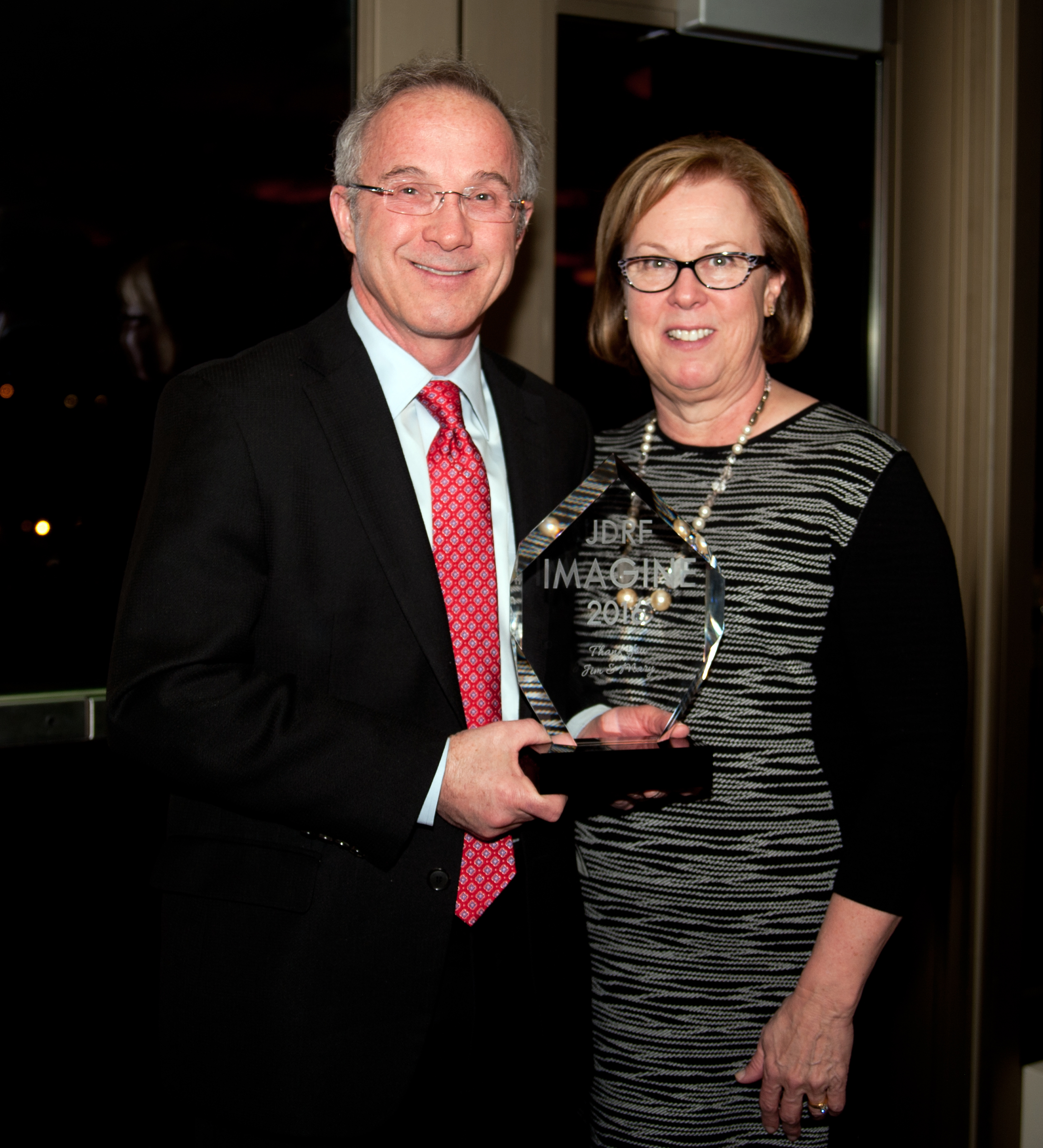 Jim Killoran and Dr. Mary Morris
