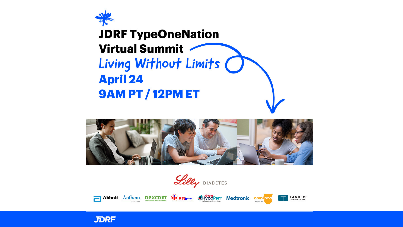 Register for the TypeOneNation Virtual Summit