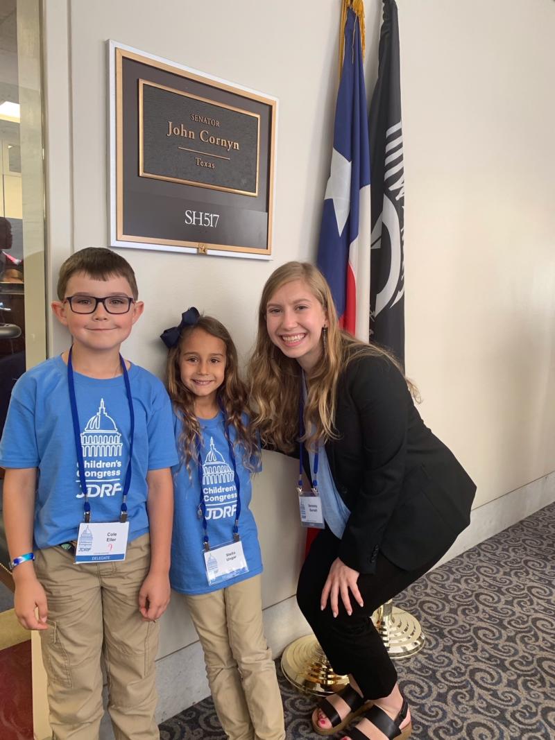 Berkeley during her 2019 Breakthrough T1D internship