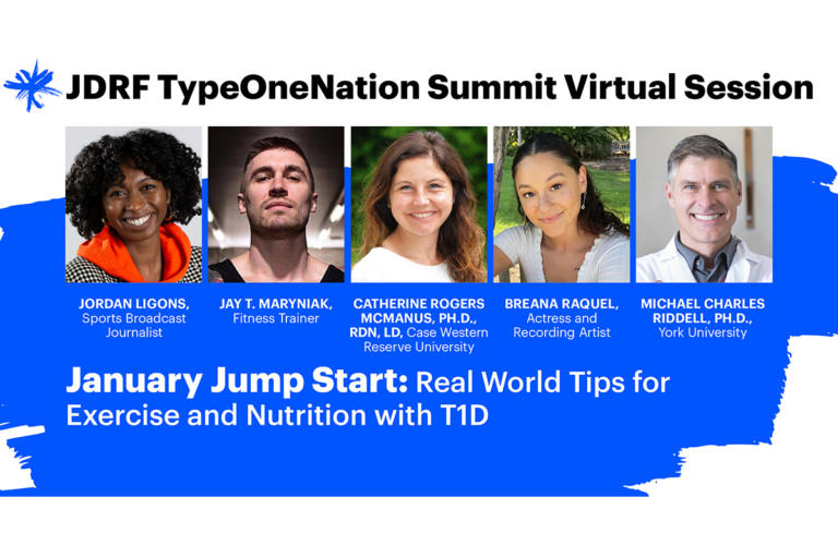 Breakthrough T1D TypeOneNation Summit Virtual Session January 2023