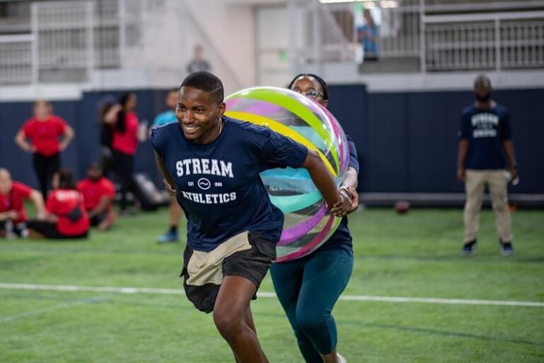 Competitor in the Breakthrough T1D Real Estate Games