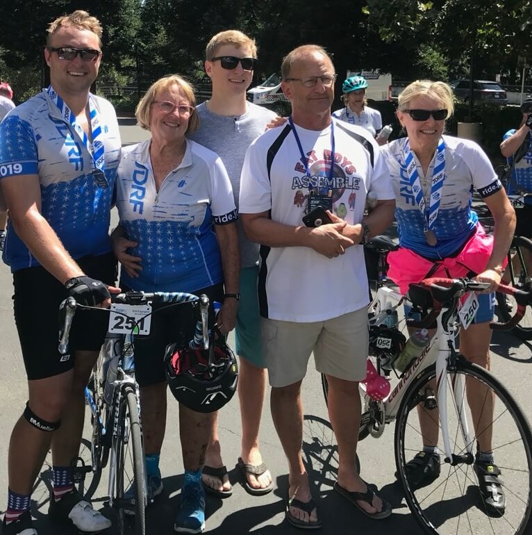 Three generations of the Edgington family at the 2019 Amelia Island Ride