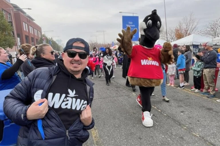 Wawa groupie and Breakthrough T1D employee Nate Keeney