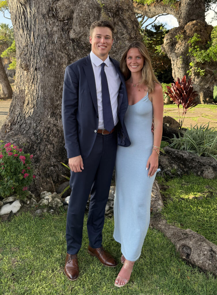 Mason Miller and his wife