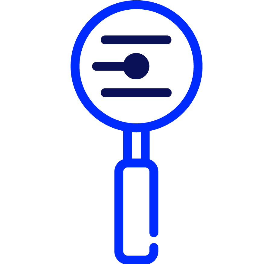 Magnifying glass icon